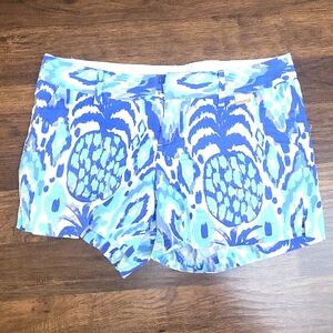 Lily Pulitzer Turquoise size 10 Callan Shorts